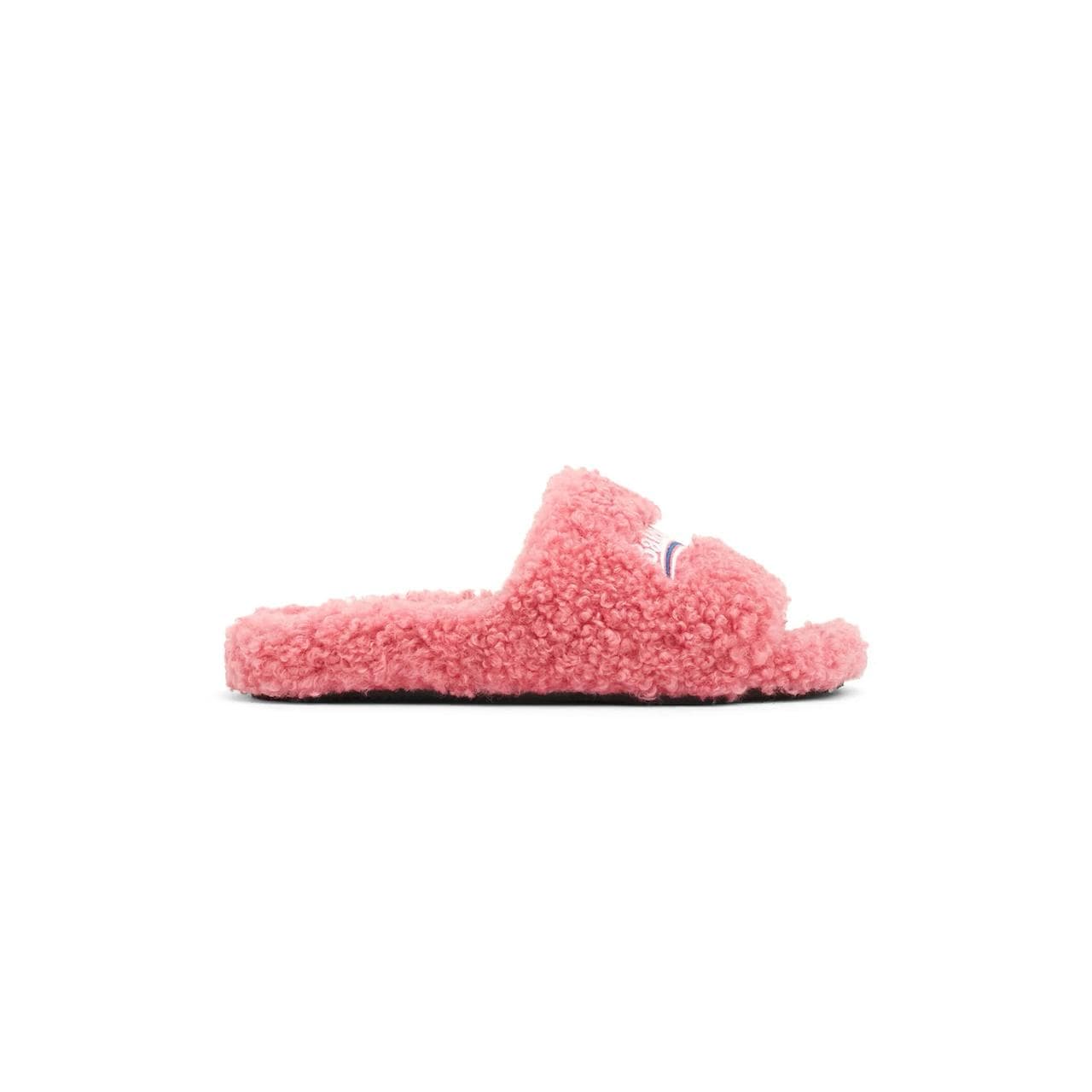 balenciaga Furry Slide Sandal