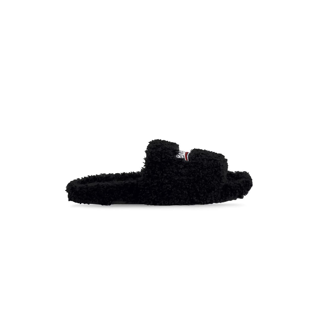 balenciaga Furry Slide Sandal