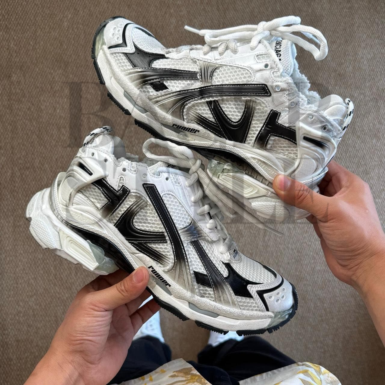 balenciaga Runner Gradient Sneakers