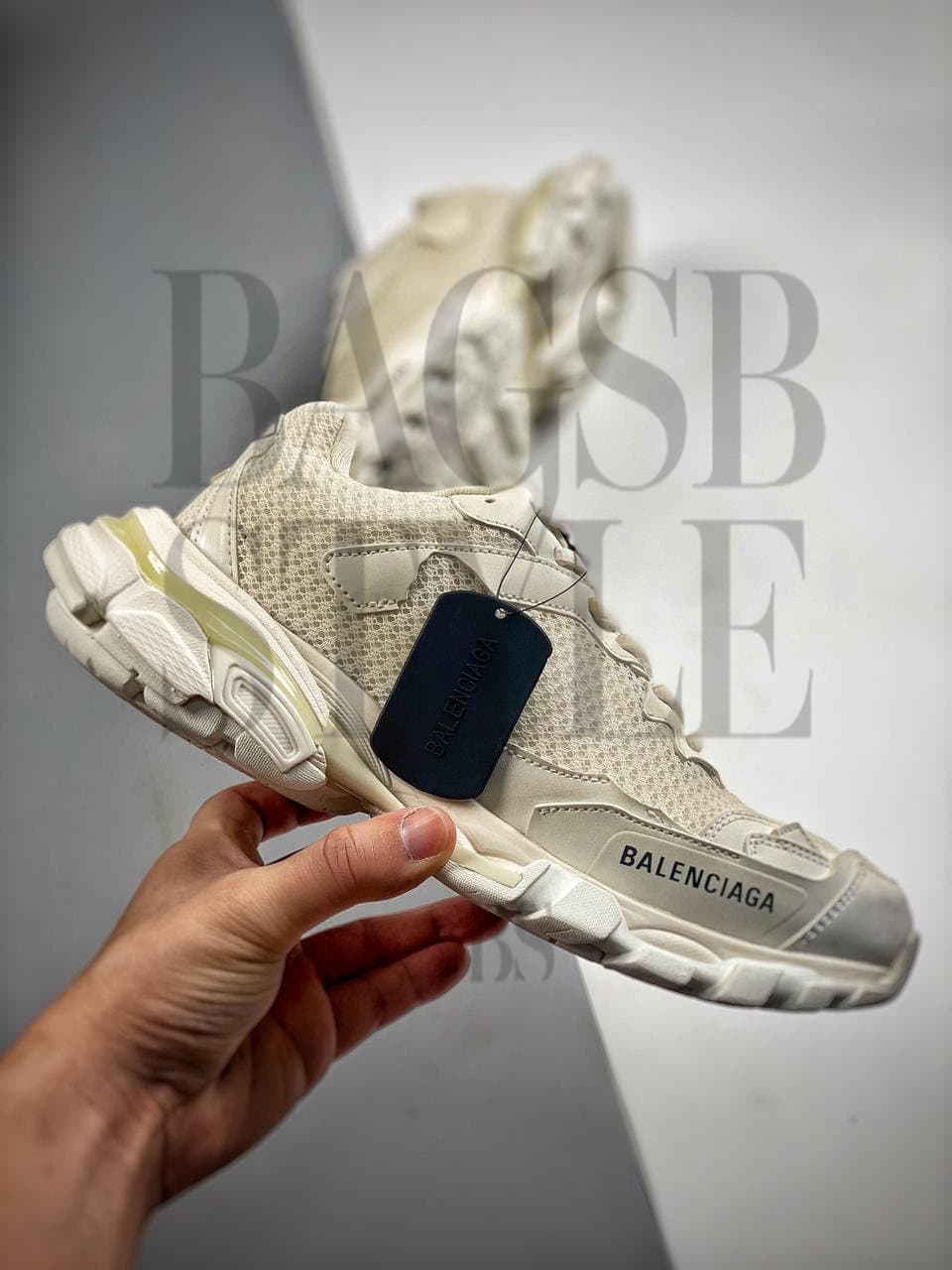 balenciaga Track.3 Mesh Nylon Low Top Sneaker