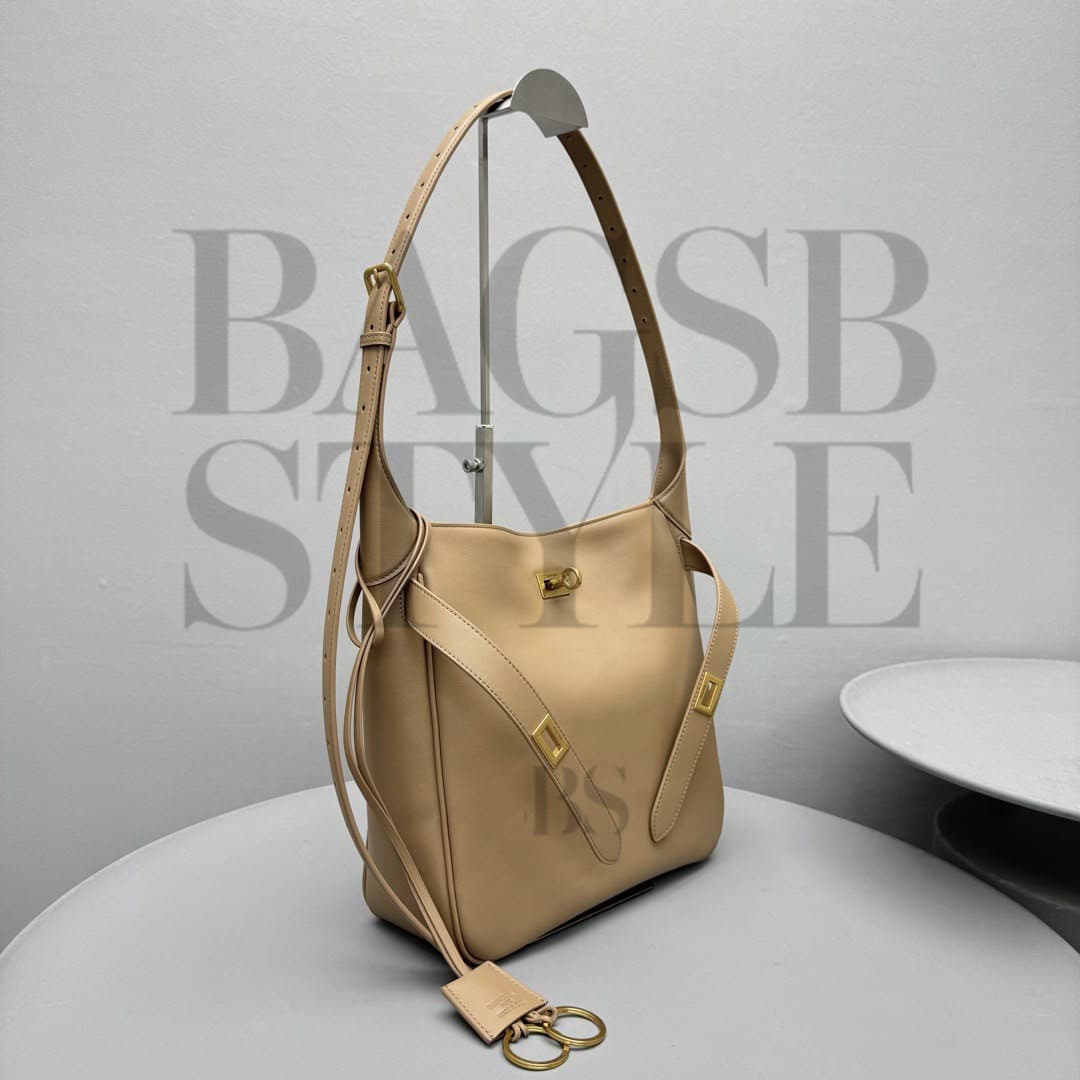 balenciaga Womenu2019s Bel Air Hobo Bag Small In Latte