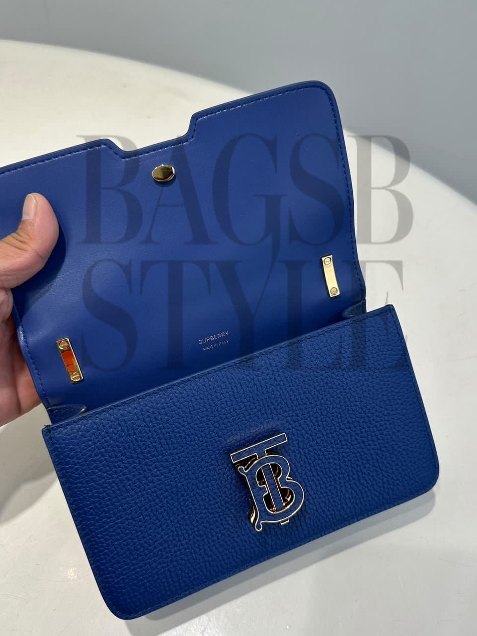 BURBERRY TB CROSSBODY BAG 80661541 (20 × 12.5 × 5.5 cm) — Bags