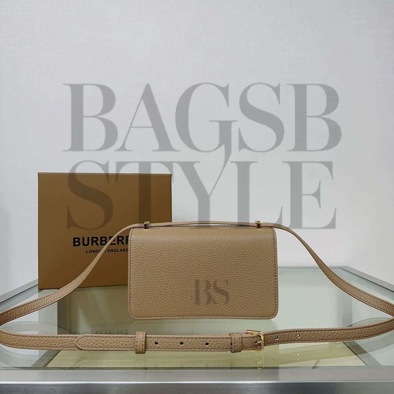 BURBERRY TB CROSSBODY BAG 80689141 (20*12.5*5.5cm) — Bags
