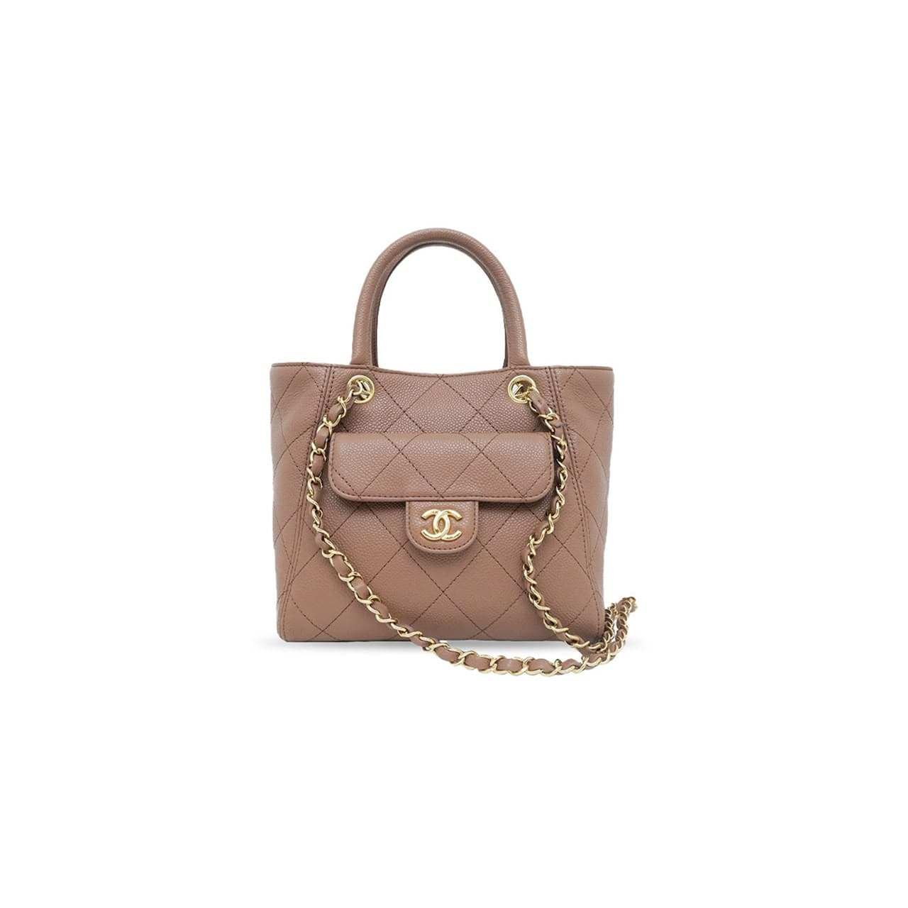 CHANEL MASTER SMALL SHOPPING BAG AS6025 (25*19*12cm) — Bags
