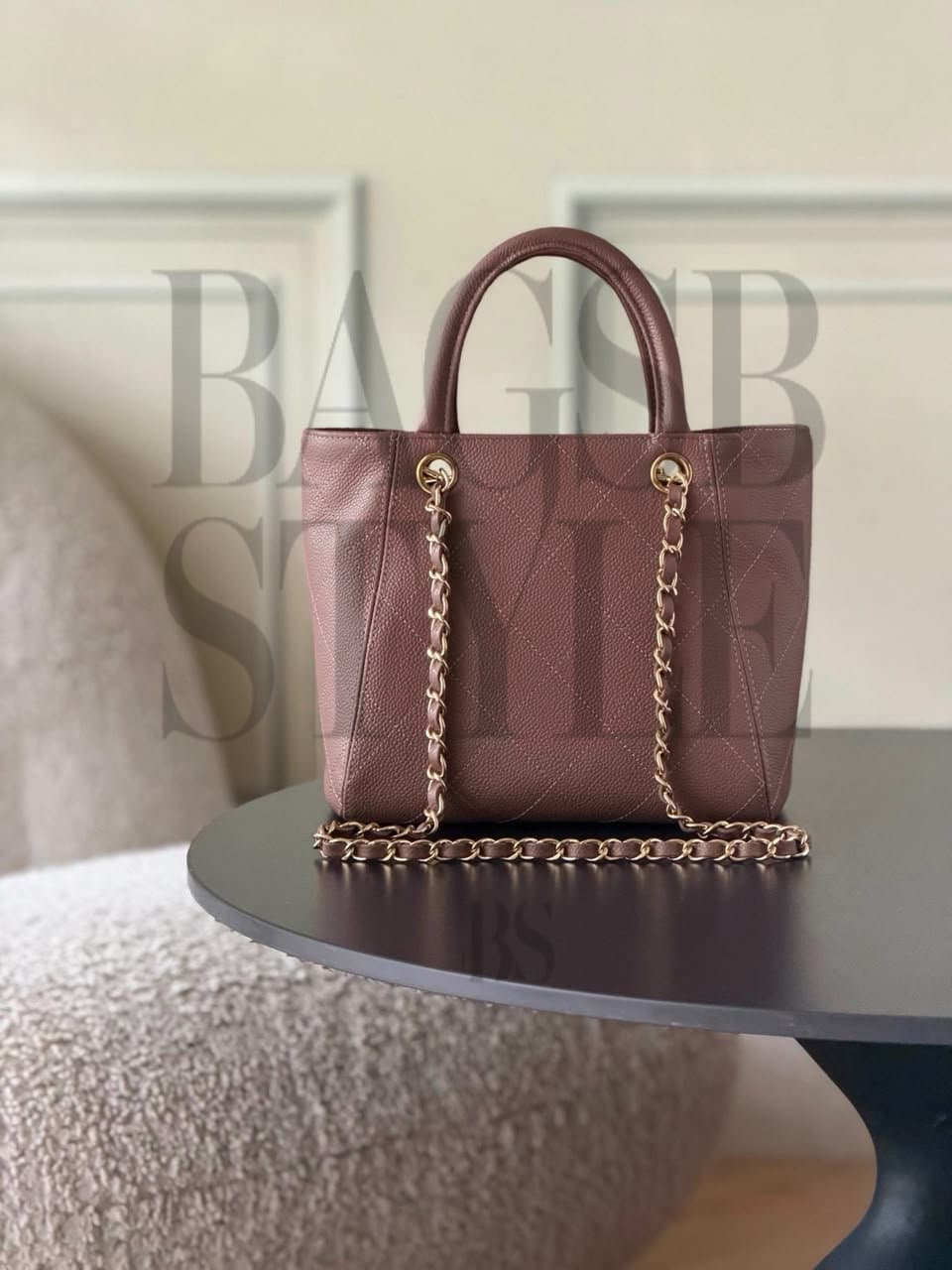 CHANEL MASTER SMALL SHOPPING BAG AS6025 (25*19*12cm) — Bags