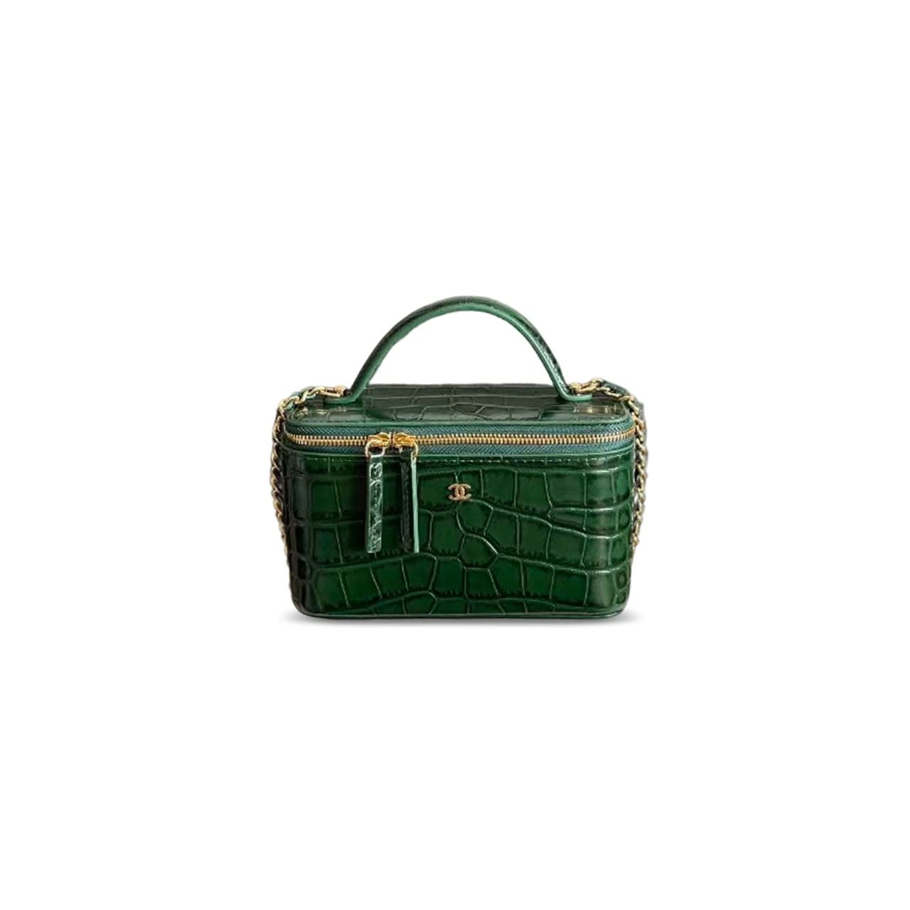 CHANEL MASTER SMALL TOP HANDLE LONG VANITY CASE (16.5*10*8cm) — Bags