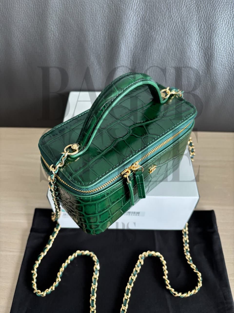 CHANEL MASTER SMALL TOP HANDLE LONG VANITY CASE (16.5*10*8cm) — Bags