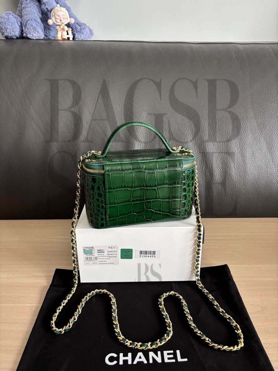 CHANEL MASTER SMALL TOP HANDLE LONG VANITY CASE (16.5*10*8cm) — Bags