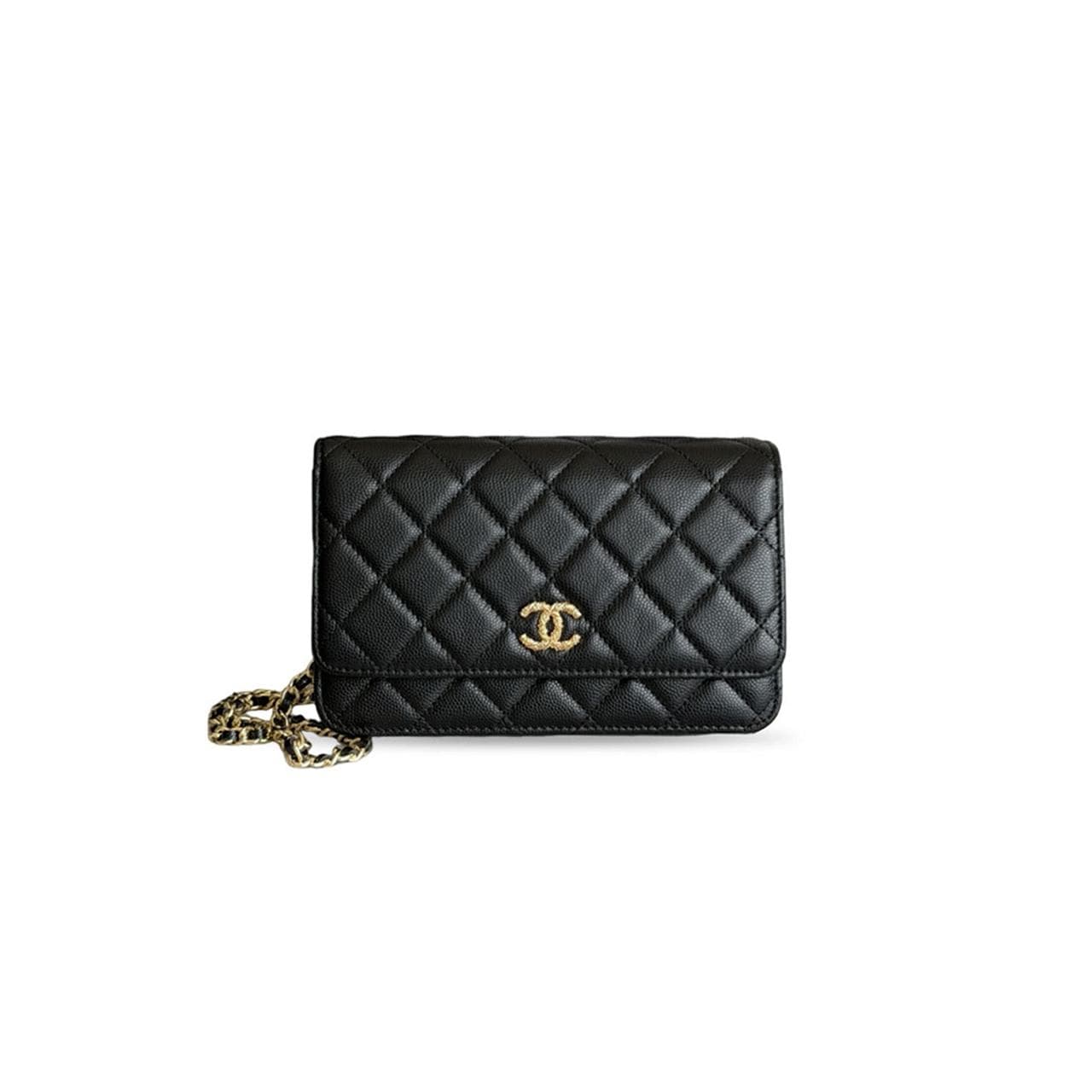 CHANEL MASTER WALLET ON CHAIN CAVIAR AP5073 (19*13*3cm) — Bags