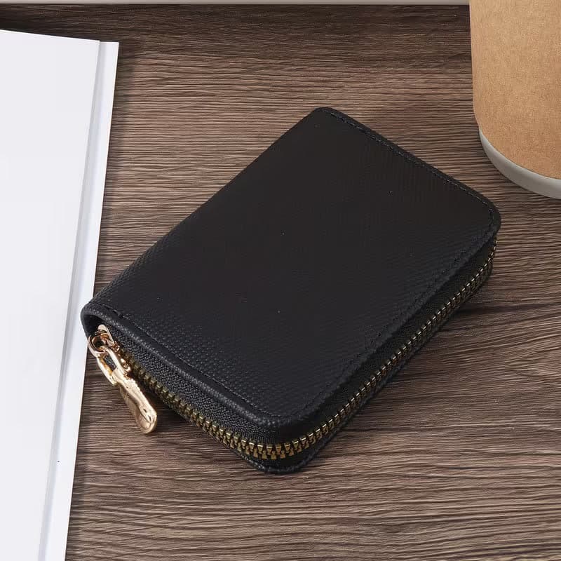 Compact Zip-Around Card Holder — Original Collection