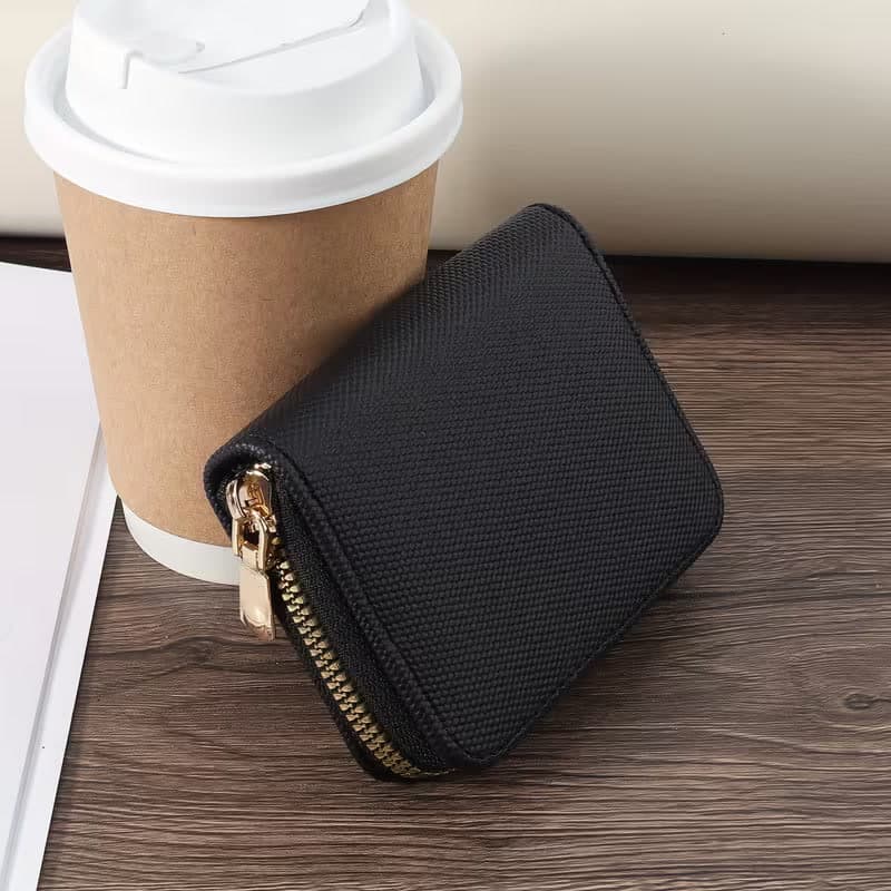 Compact Zip-Around Card Holder — Original Collection