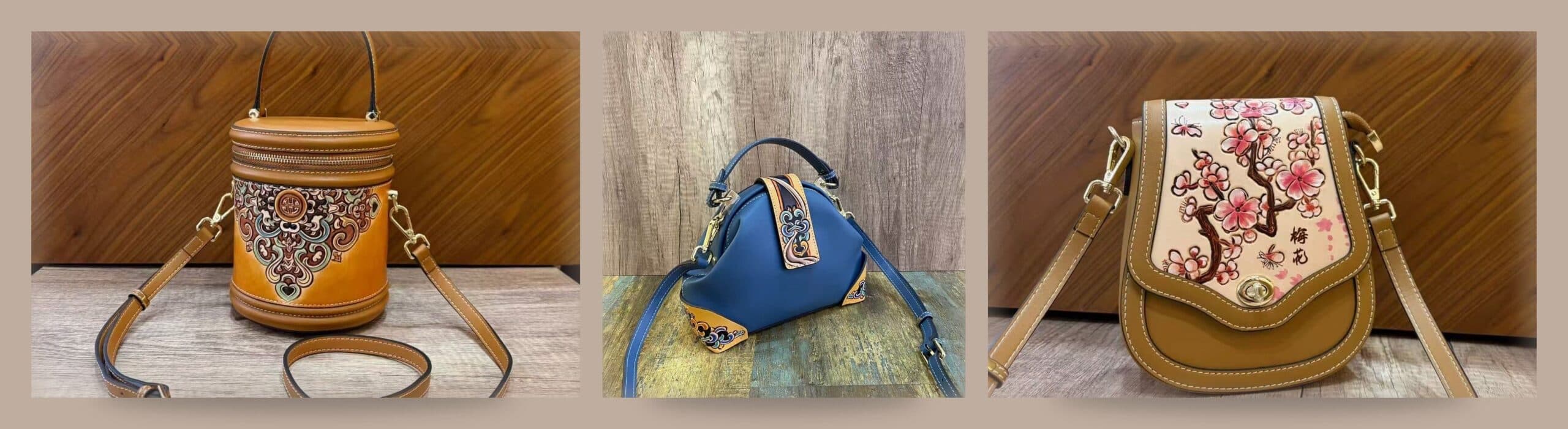 Decorative Bucket & Sculpted Doctor Bag & Floral Saddle Mini Collection — Original Collection