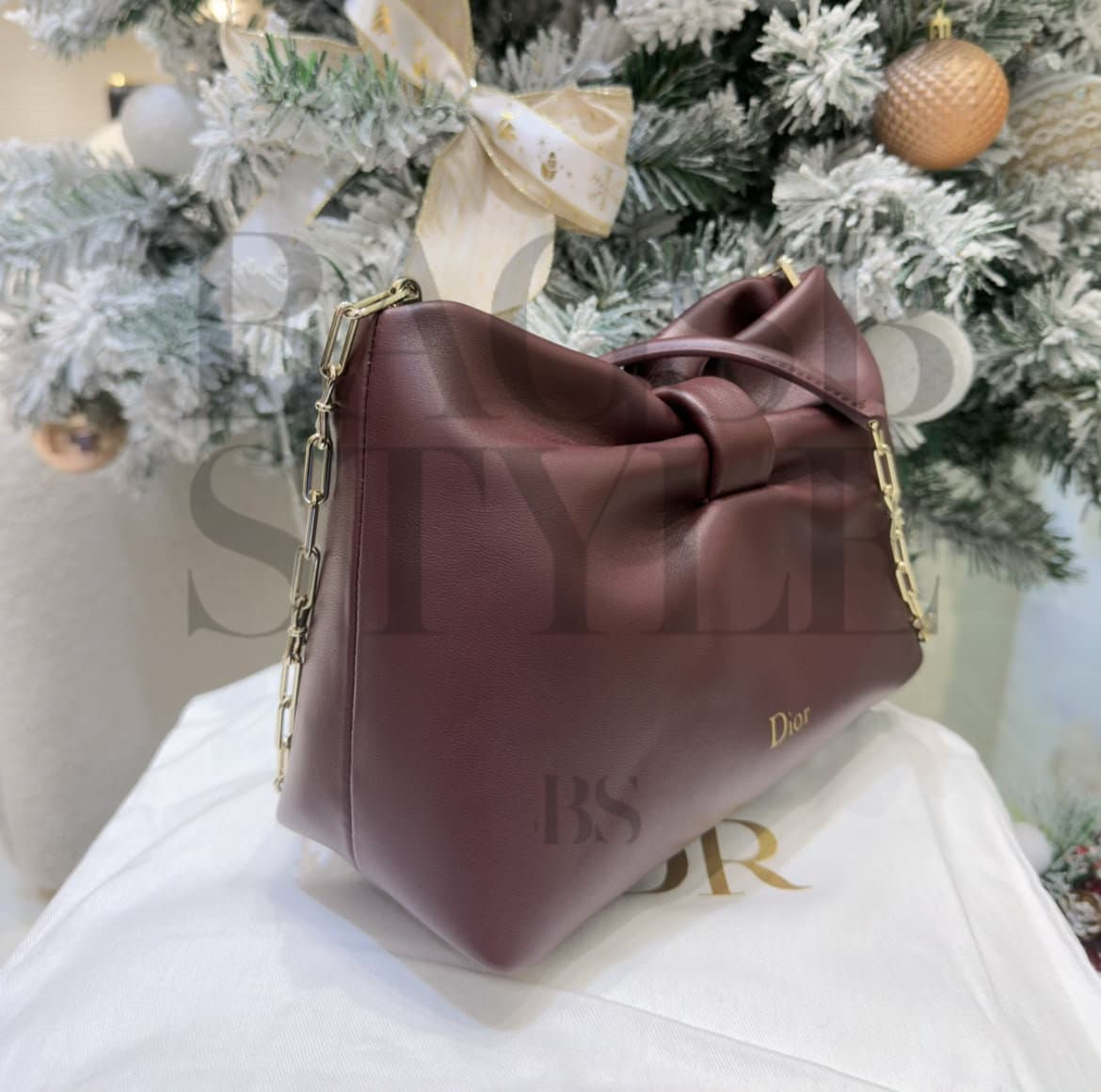 DIOR BOW BAG. Size: 26 x 16 x 10 cm — Bags