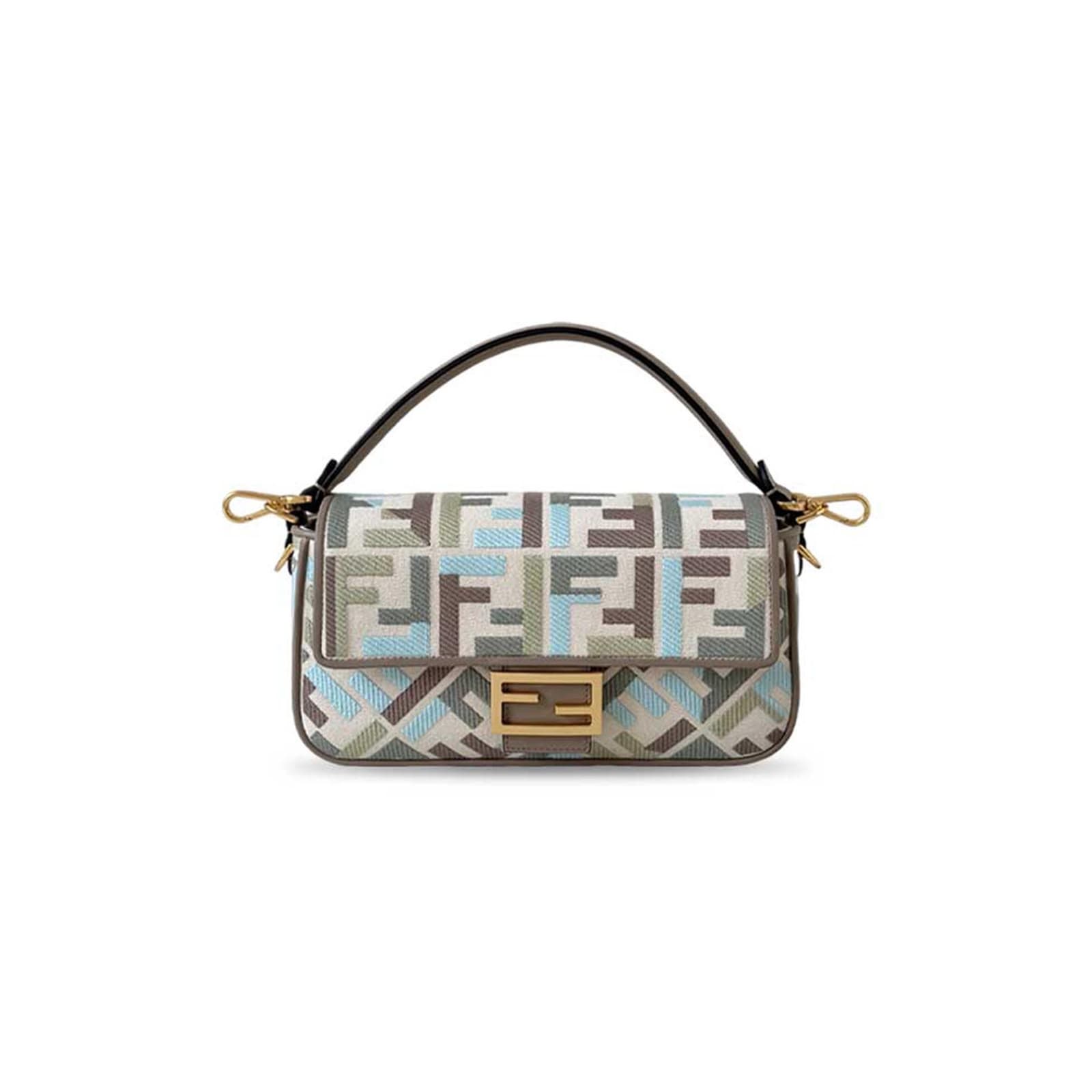 FENDI BAGUETTE FF BAG (27*14*6cm) — Bags