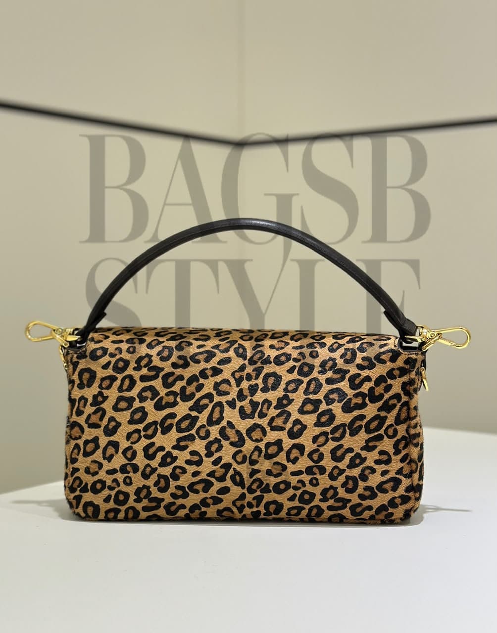 FENDI BAGUETTE PRINTED CAVALLINO CALFSKIN 8BR600AYDYF0A6E (27*15*6cm) — Bags
