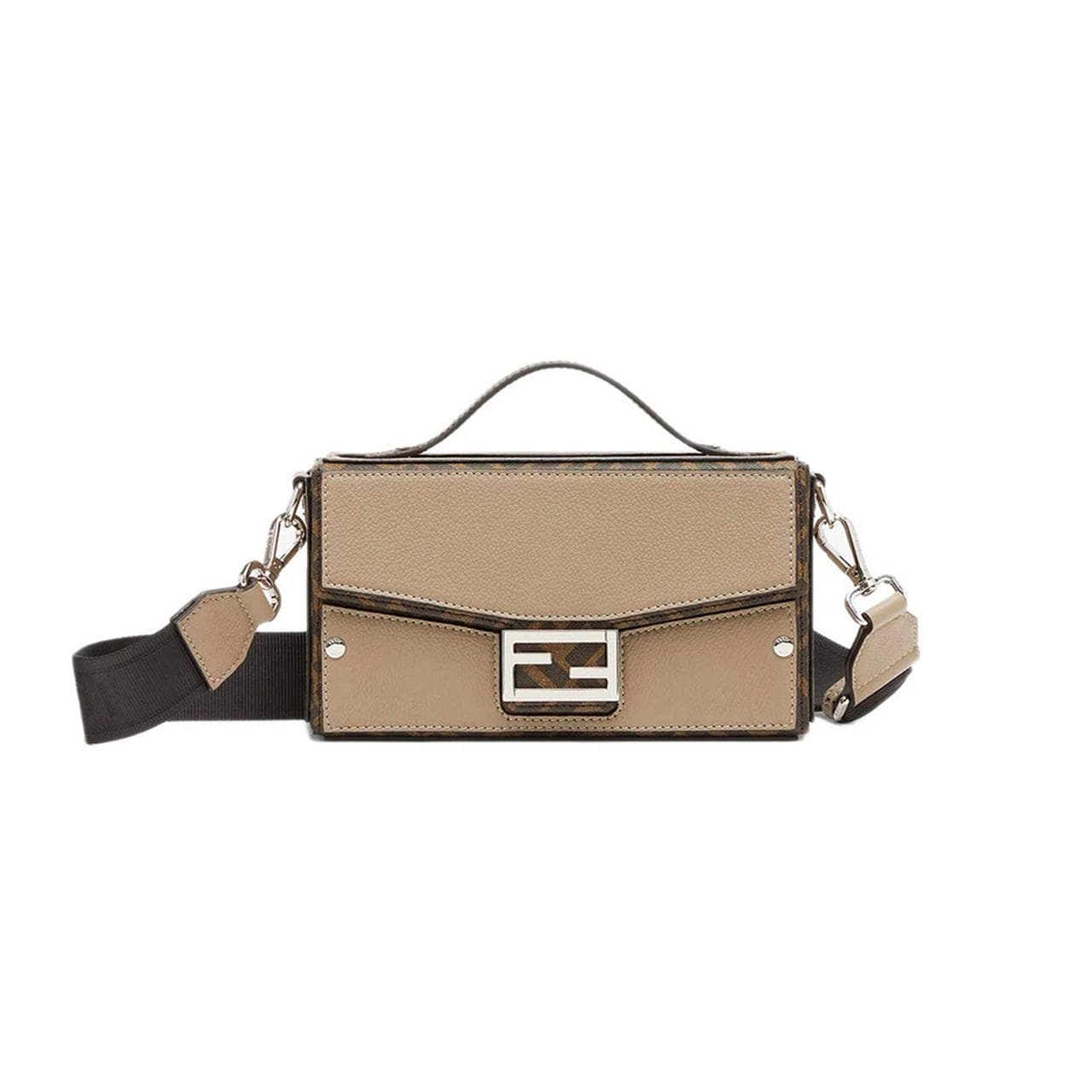 FENDI BAGUETTE SOFT TRUNK 7VA565AQWH F15Q6 (21.5*13*6.5cm) — Bags
