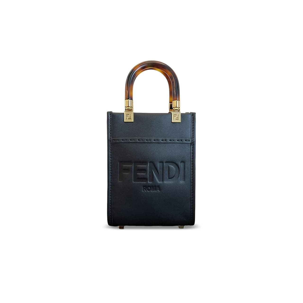 FENDI VERTIGO MINI SUNSHINE SHOPPER 8BS051 (18*13*6.5cm) — Bags