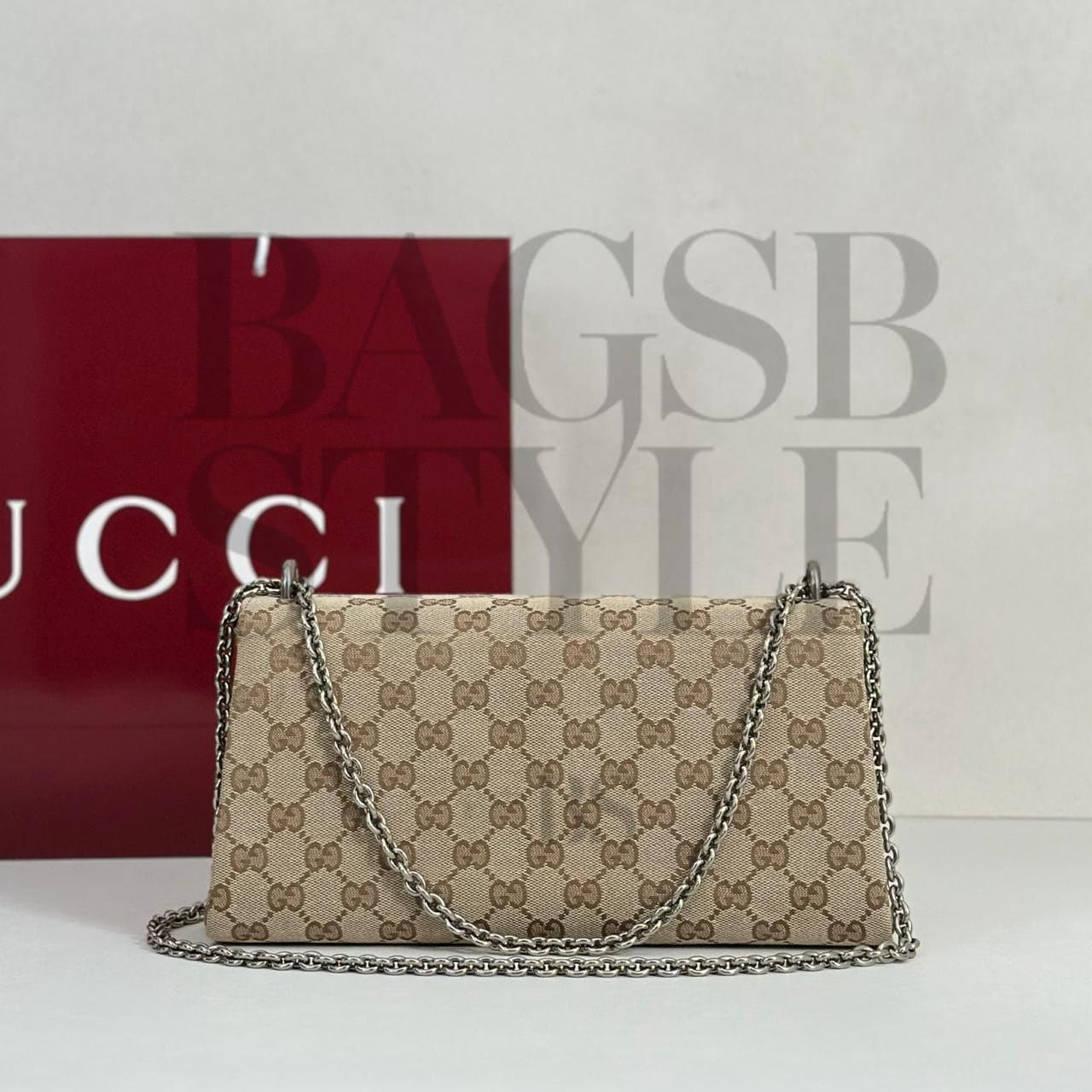 GUCCI DIONYSUS SMALL GG SHOULDER BAG 874735 (28*14*7cm) — Bags