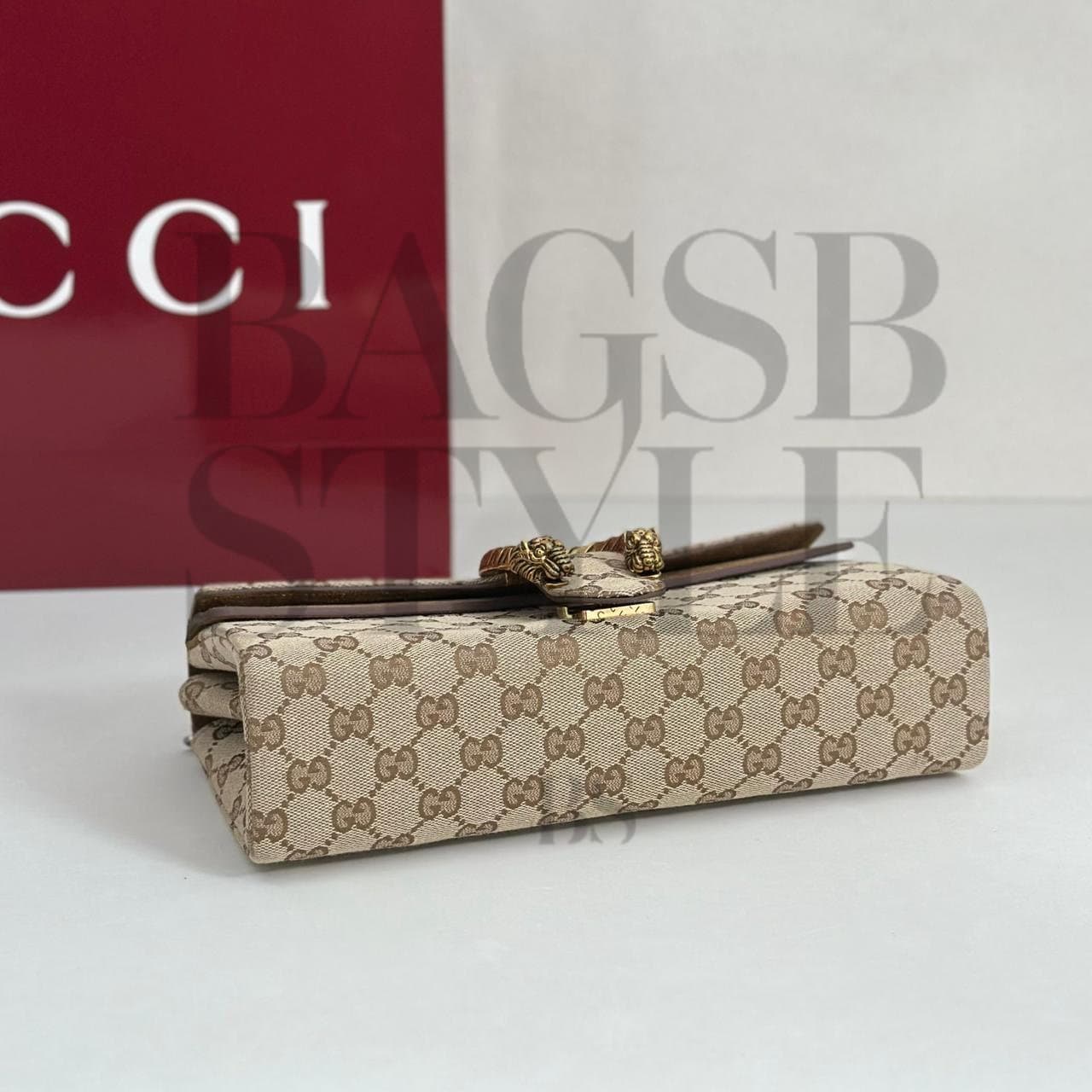 GUCCI DIONYSUS SMALL GG SHOULDER BAG 874735 (28*14*7cm) — Bags