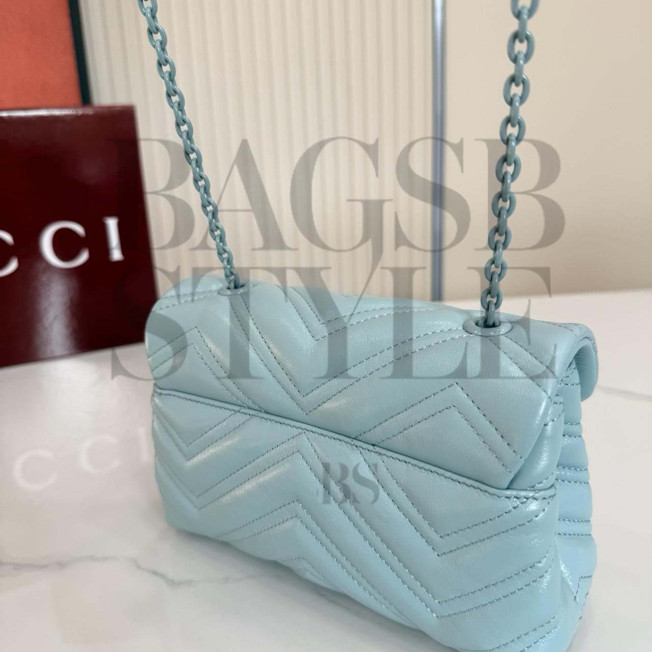 GUCCI GG MARMONT MINI SHOULDER BAG 856368 (20*12*6.5cm) — Bags