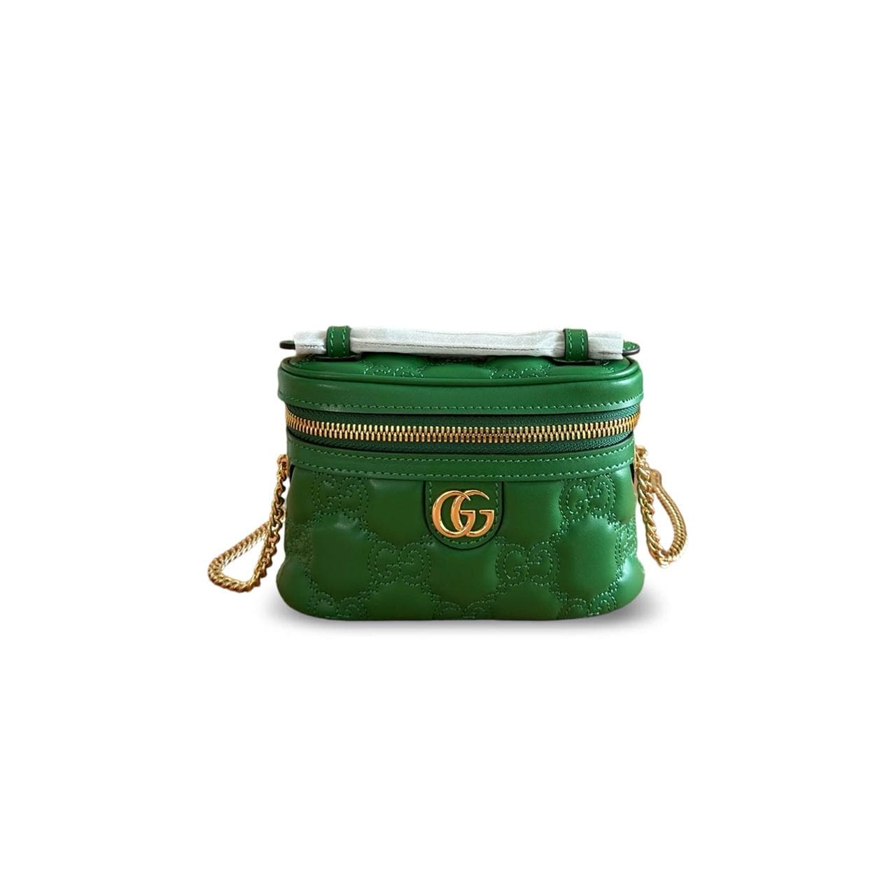 GUCCI GG MATELASSÉ TOP HANDLE MINI BAG 723770 (16*10.5*5cm) — Bags