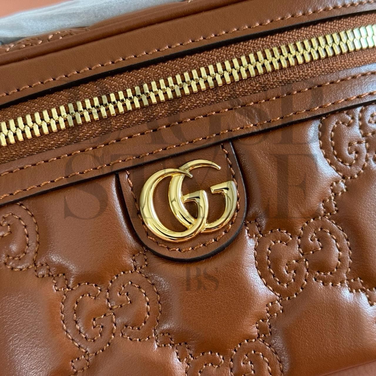 GUCCI GG MATELASSÉ TOP HANDLE MINI BAG 723770 (16*10.5*5cm) — Bags