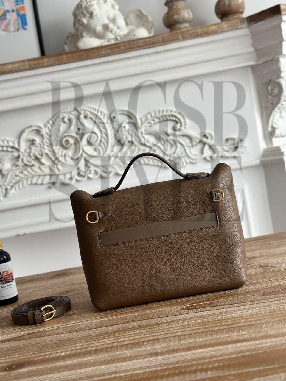 HERMÈS 2424 29 TOGO AND SWIFT GOLD HARDWARE (29*27*14cm) — Bags