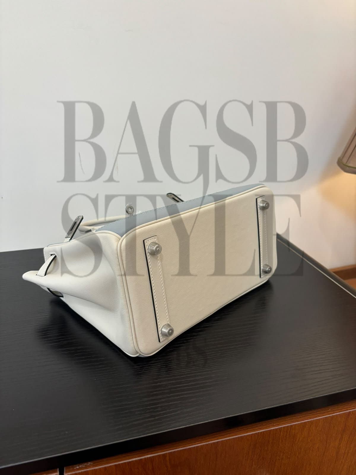 HERMÈS MASTER BIRKIN 25 BLEU BRUME (25 × 20 × 13 cm) — Bags