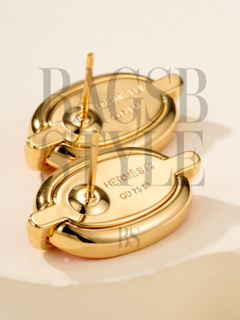 HERMÈS MINI MAILLON EARRINGS H100052FED2 — Accessories