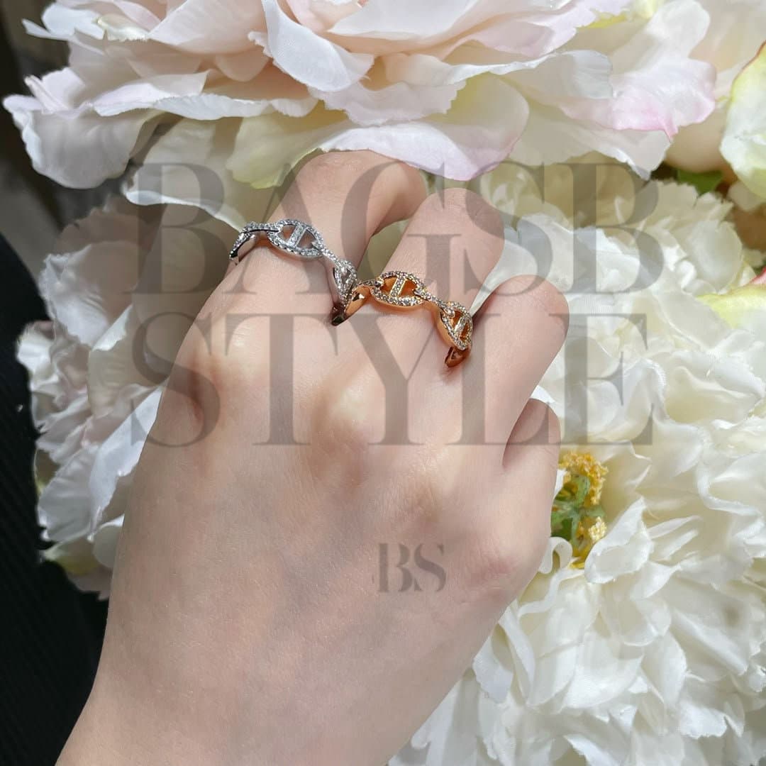 HERMÈS PIG NOSE FARANDOLE RING — Accessories