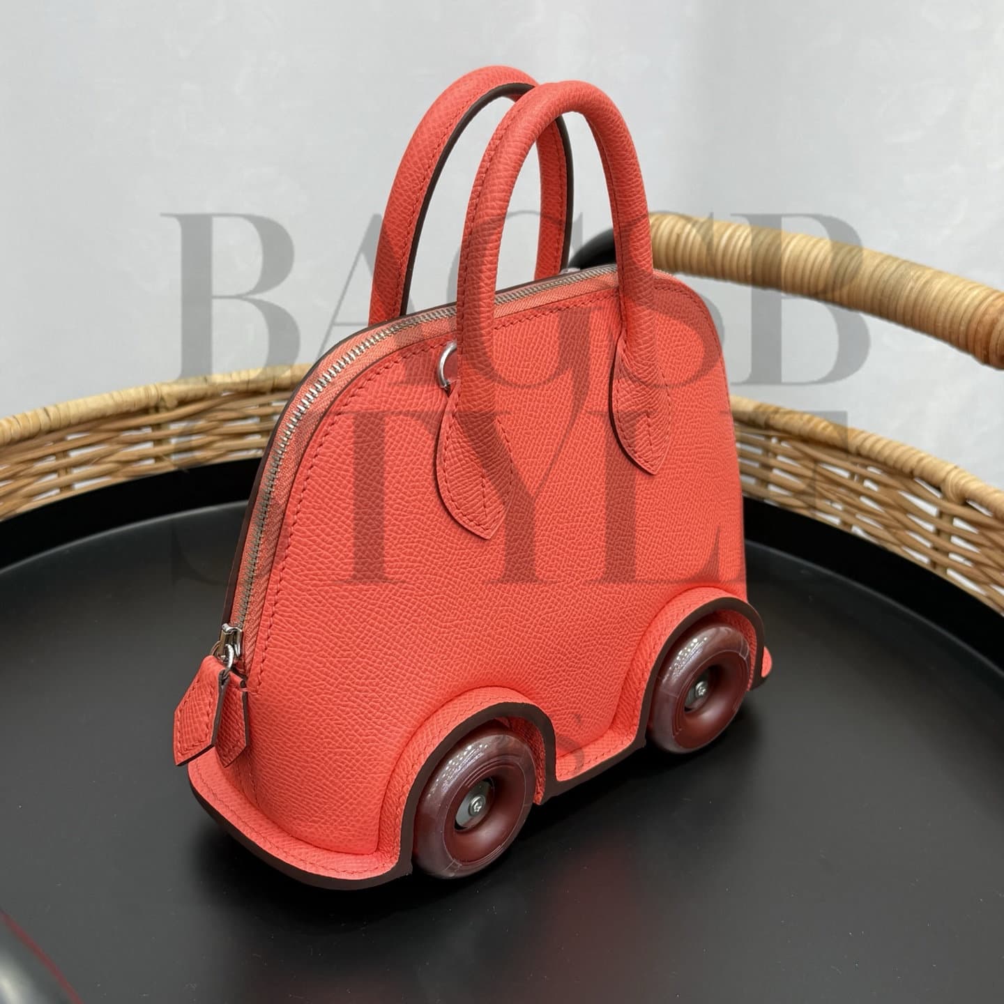 HERMES MASTER BOLIDE ON WHEELS BAG (21*19*7.3cm) — Bags