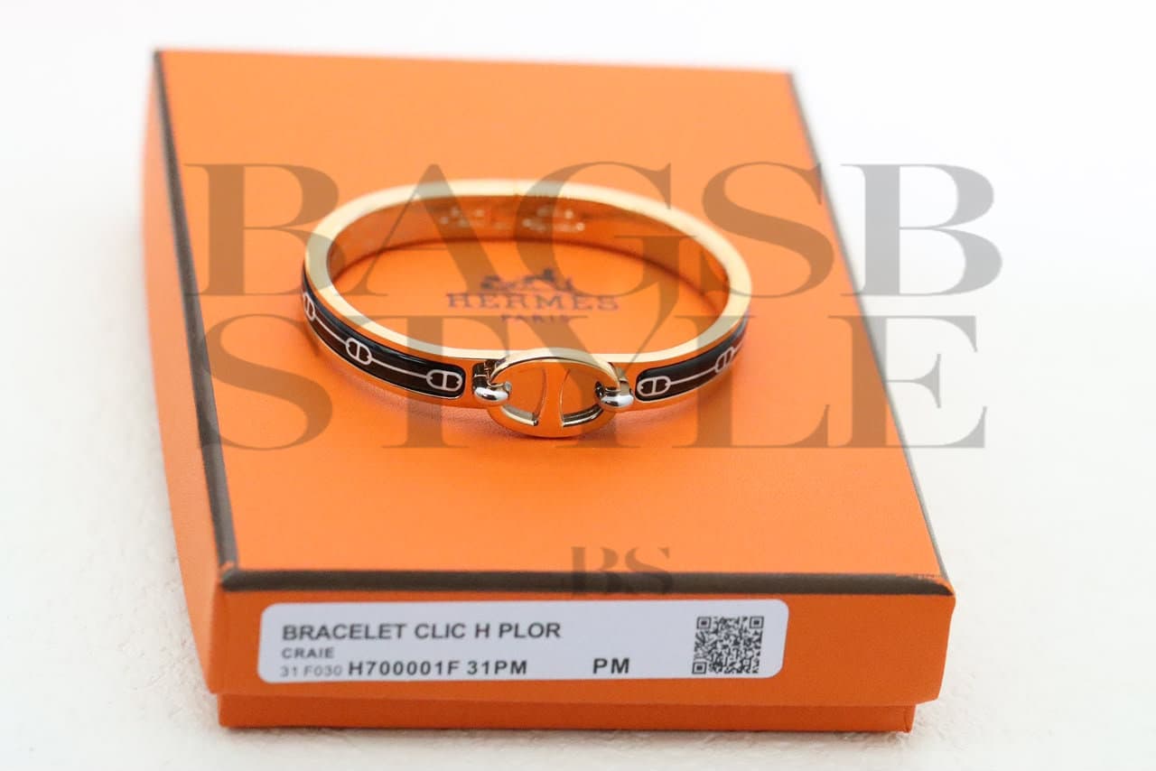 HERMES MINI CLIC CHAINE D'ANCRE BRACELET 250123 — Accessories