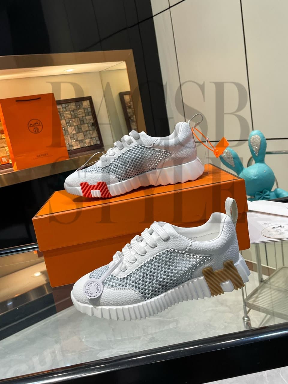 HERMu00c8S BOUNCING SNEAKER — Shoes