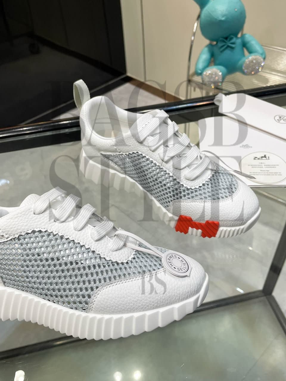 HERMu00c8S BOUNCING SNEAKER — Shoes