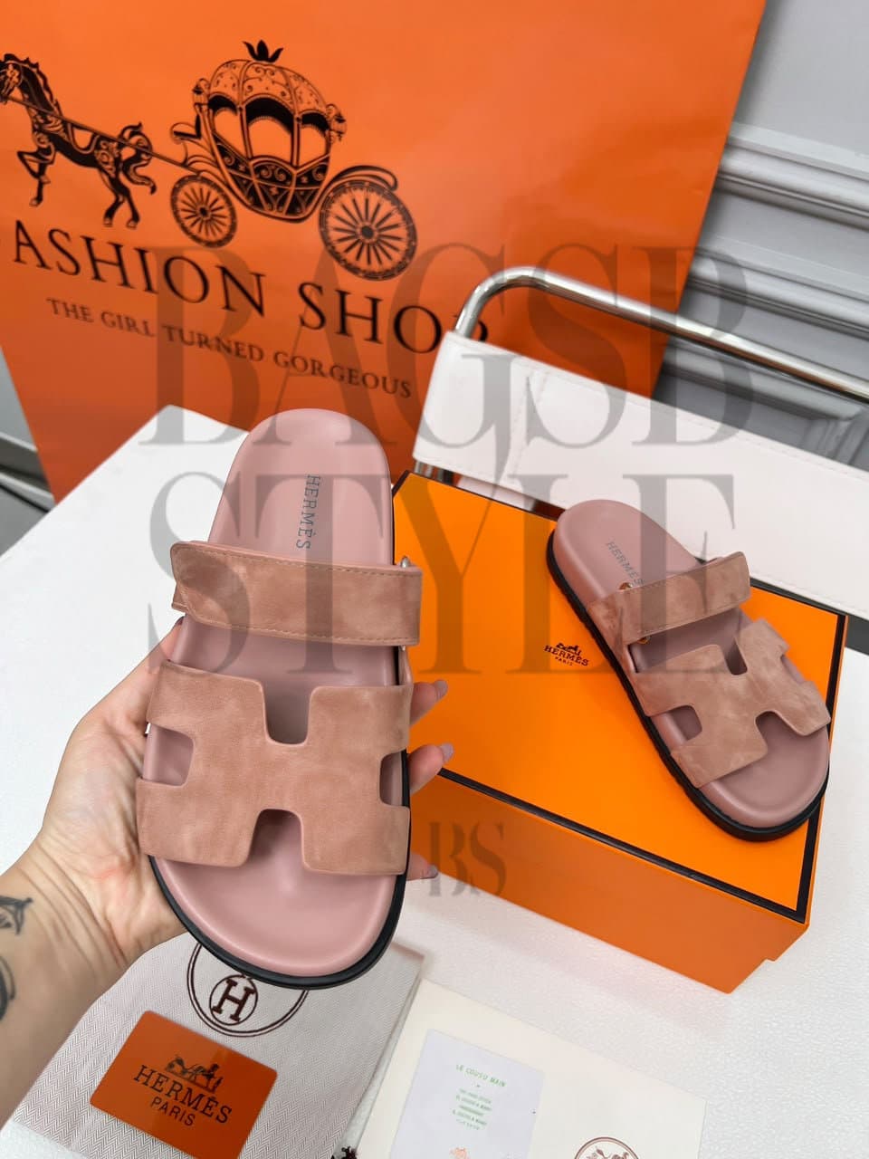 HERMu00c8S CHYPRE SANDALS H222297Z — Shoes