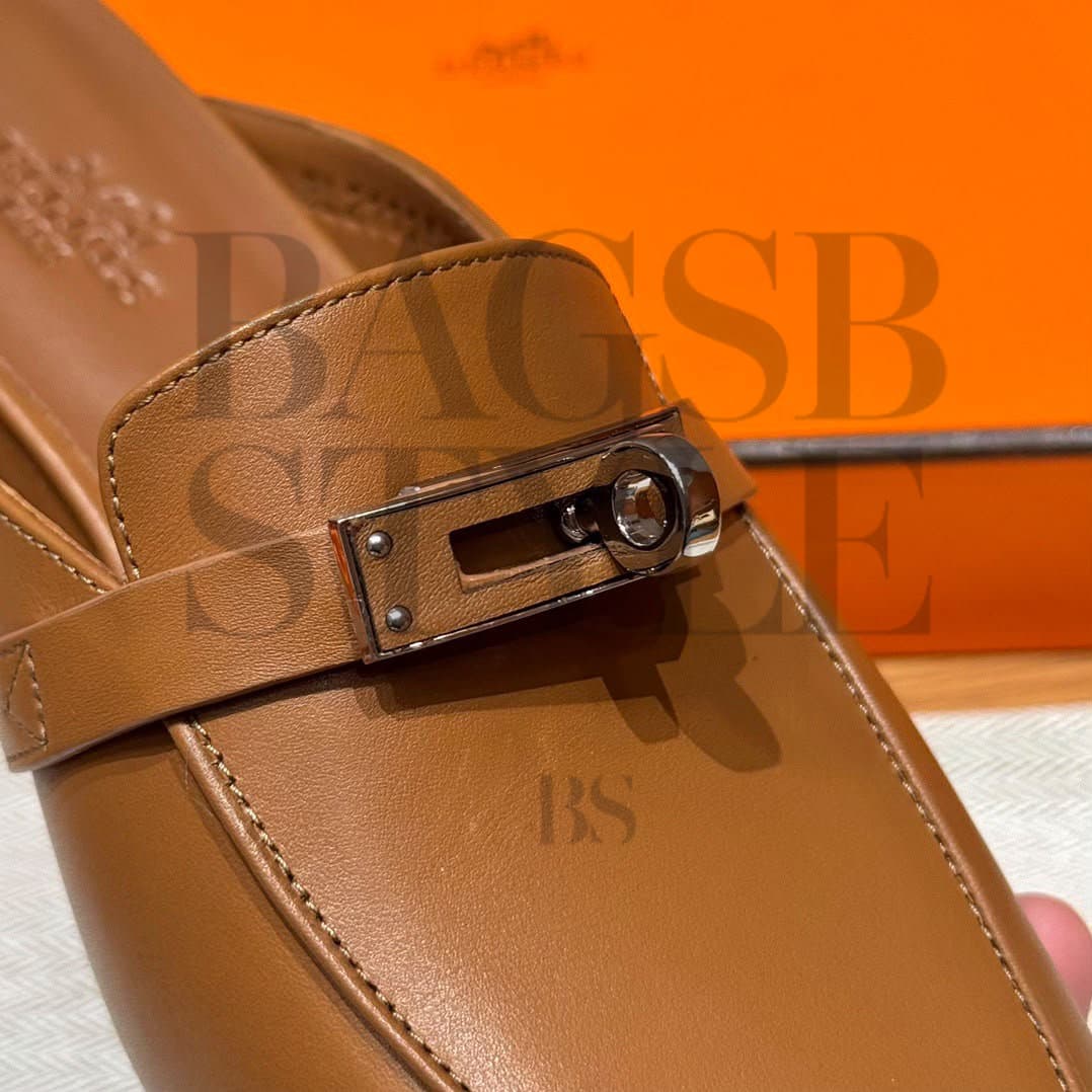 HERMu00c8S OZ MULES LEATHER — Shoes