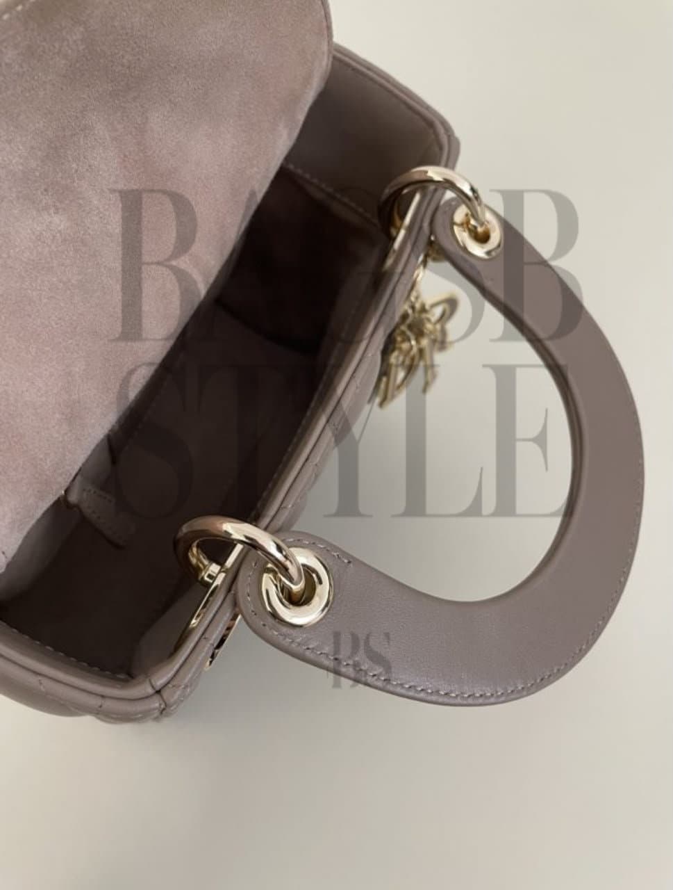 LADY DIOR MINI. Size: 17 × 15 × 7 cm — Bags