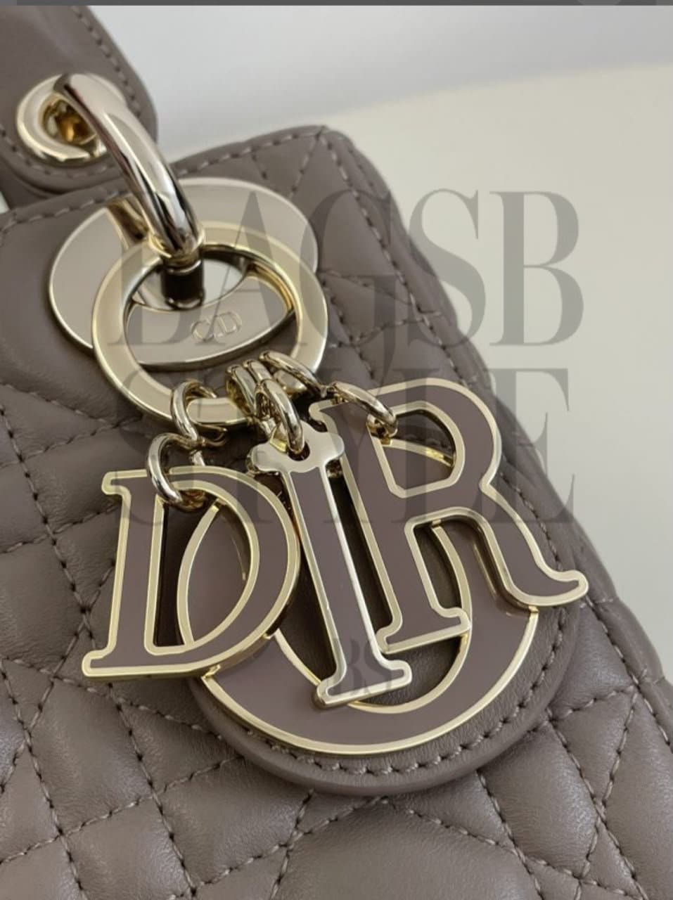 LADY DIOR MINI. Size: 17 × 15 × 7 cm — Bags