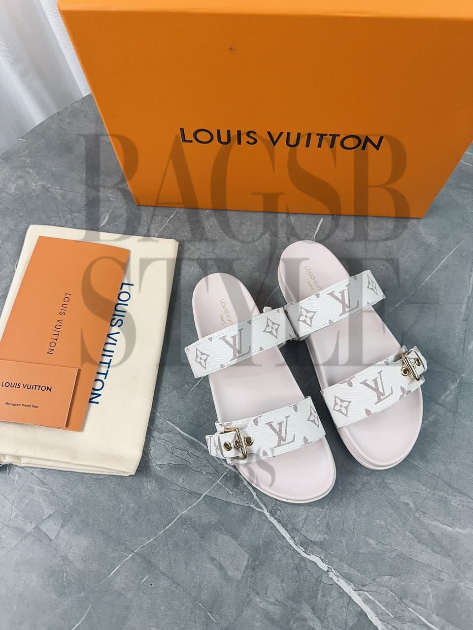 louis Vuitton Bom Dia Flat Comfort Mule