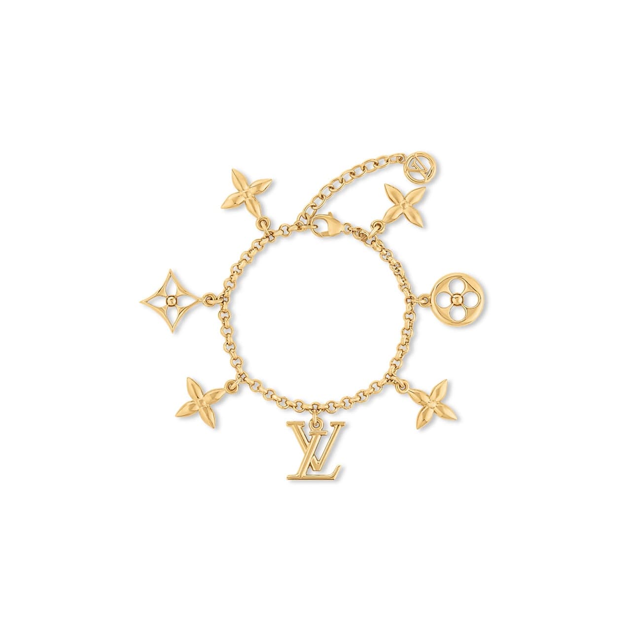 LOUIS VUITTON LV ICONIC CHARMS BRACELET M1376A — Accessories