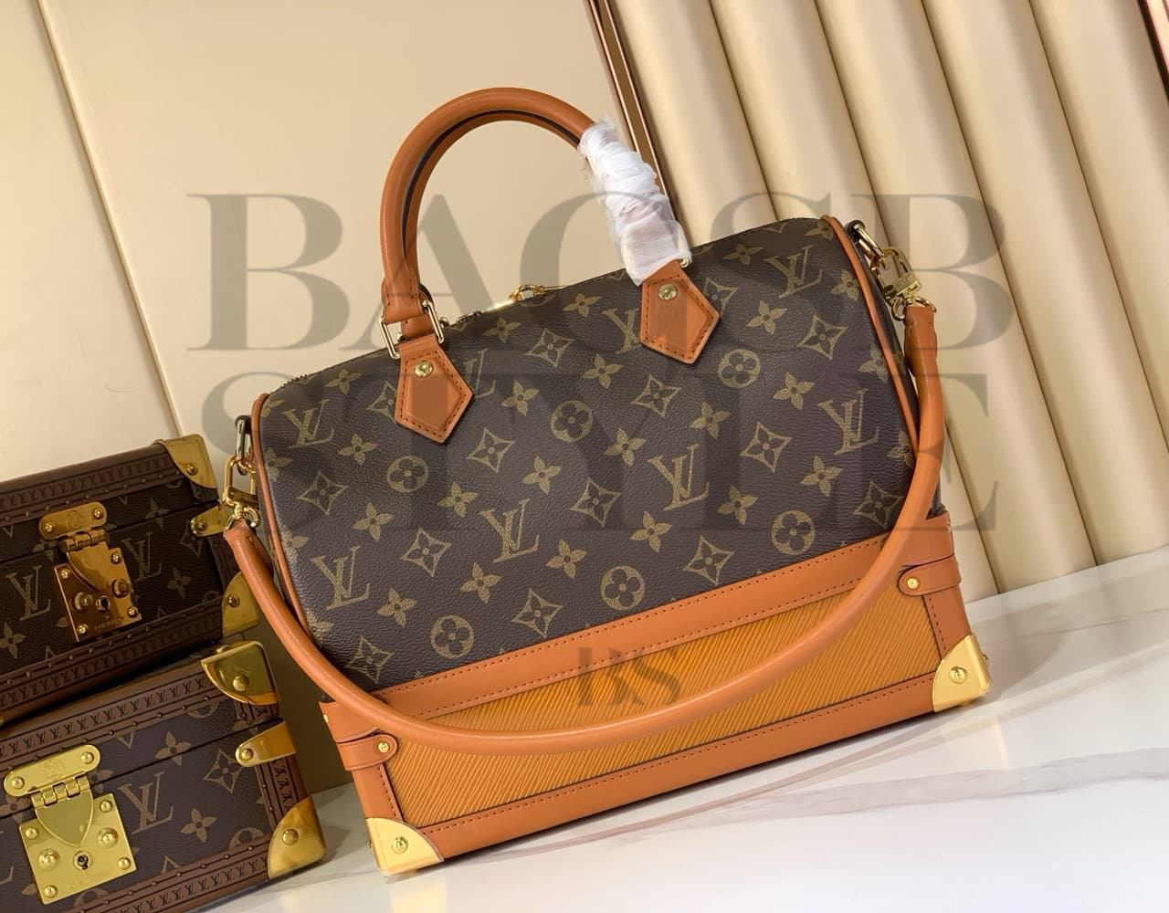 LOUIS VUITTON MASTER SPEEDY BANDOULIÈRE 30 M29199 (30*26*14.5cm) — Bags