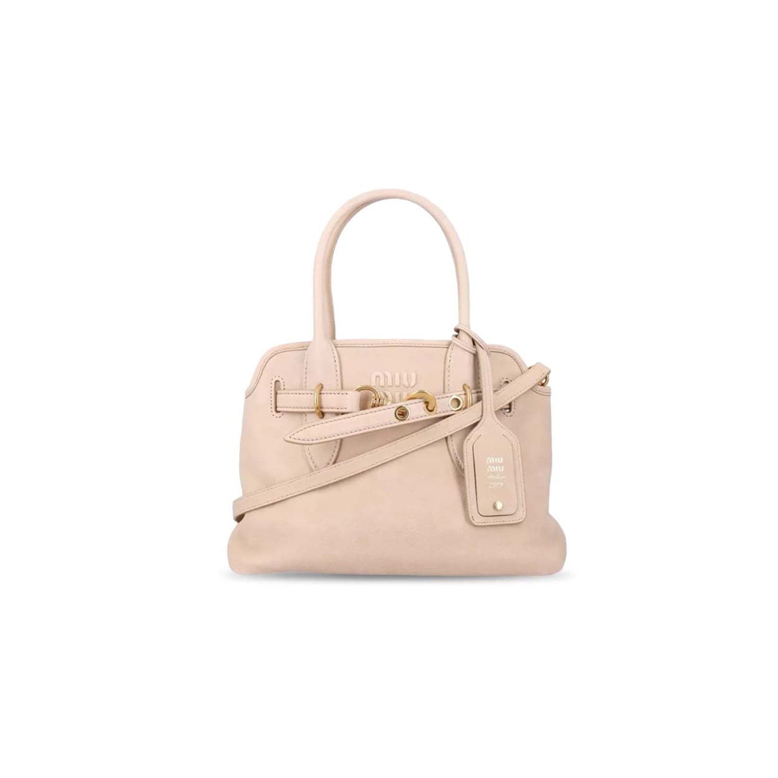 MIU MIU AVETURE TOTE BAG TOP HANDLES STRAP 5BA292 (30*22*10cm) — Bags