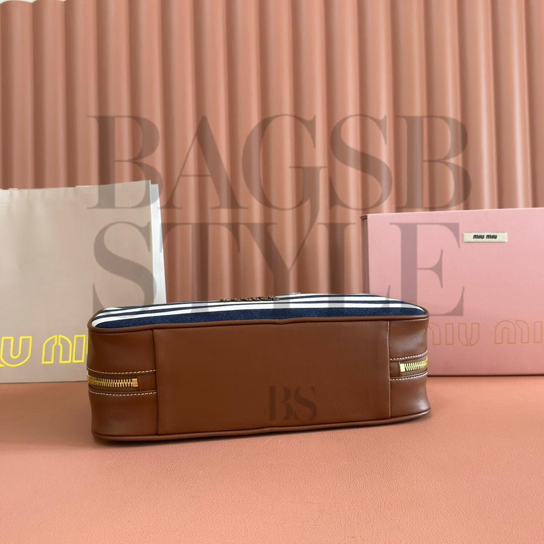 MIU MIU BEAU CANVAS BAG (34*23*10cm) — Bags