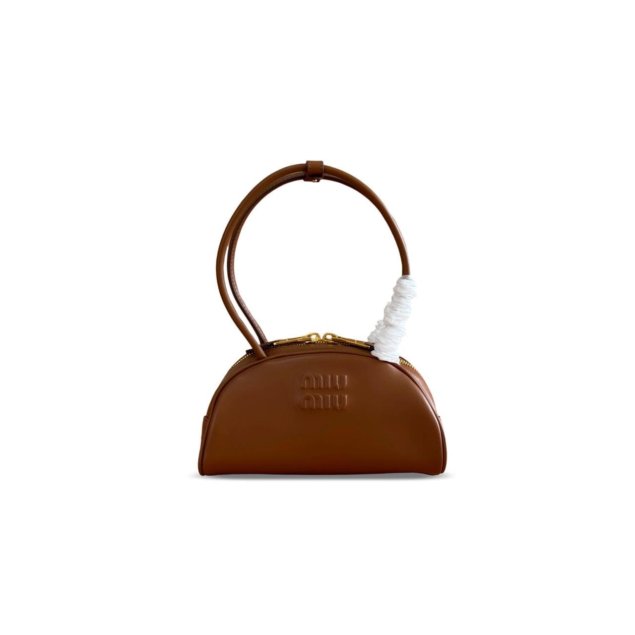 MIU MIU BEAU LEATHER BAG (23*11.5*10cm) — Bags