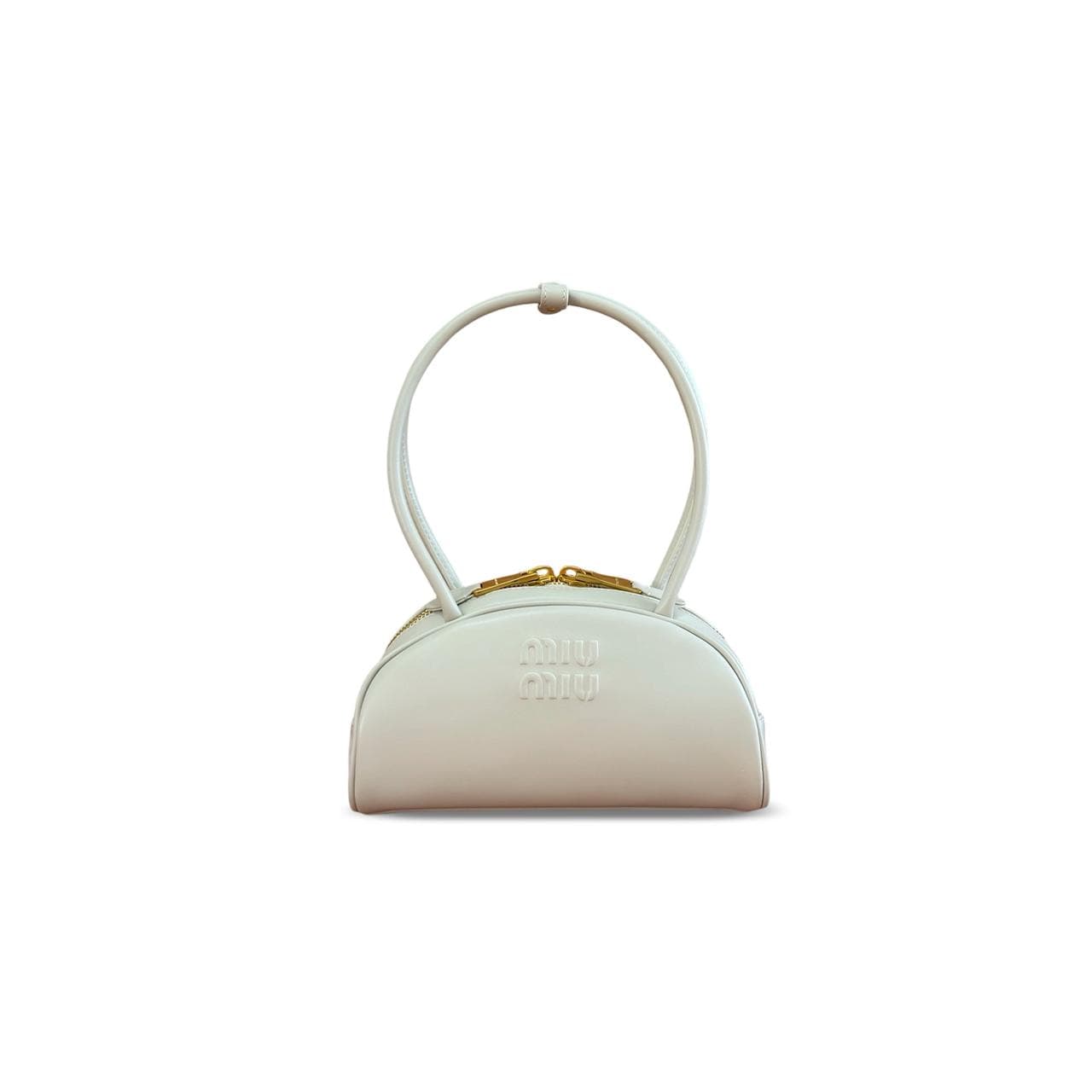 MIU MIU BEAU LEATHER BAG (23*11.5*10cm) — Bags