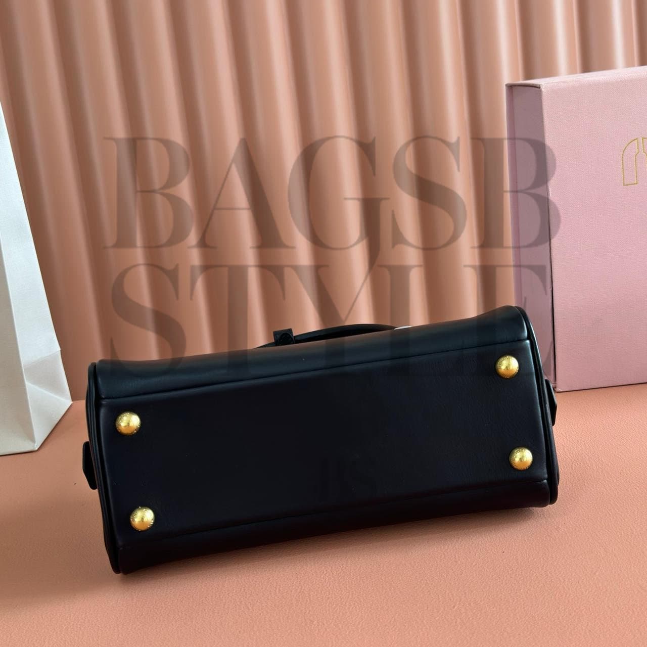 MIU MIU BEAU LEATHER BAG (23*11.5*10cm) — Bags