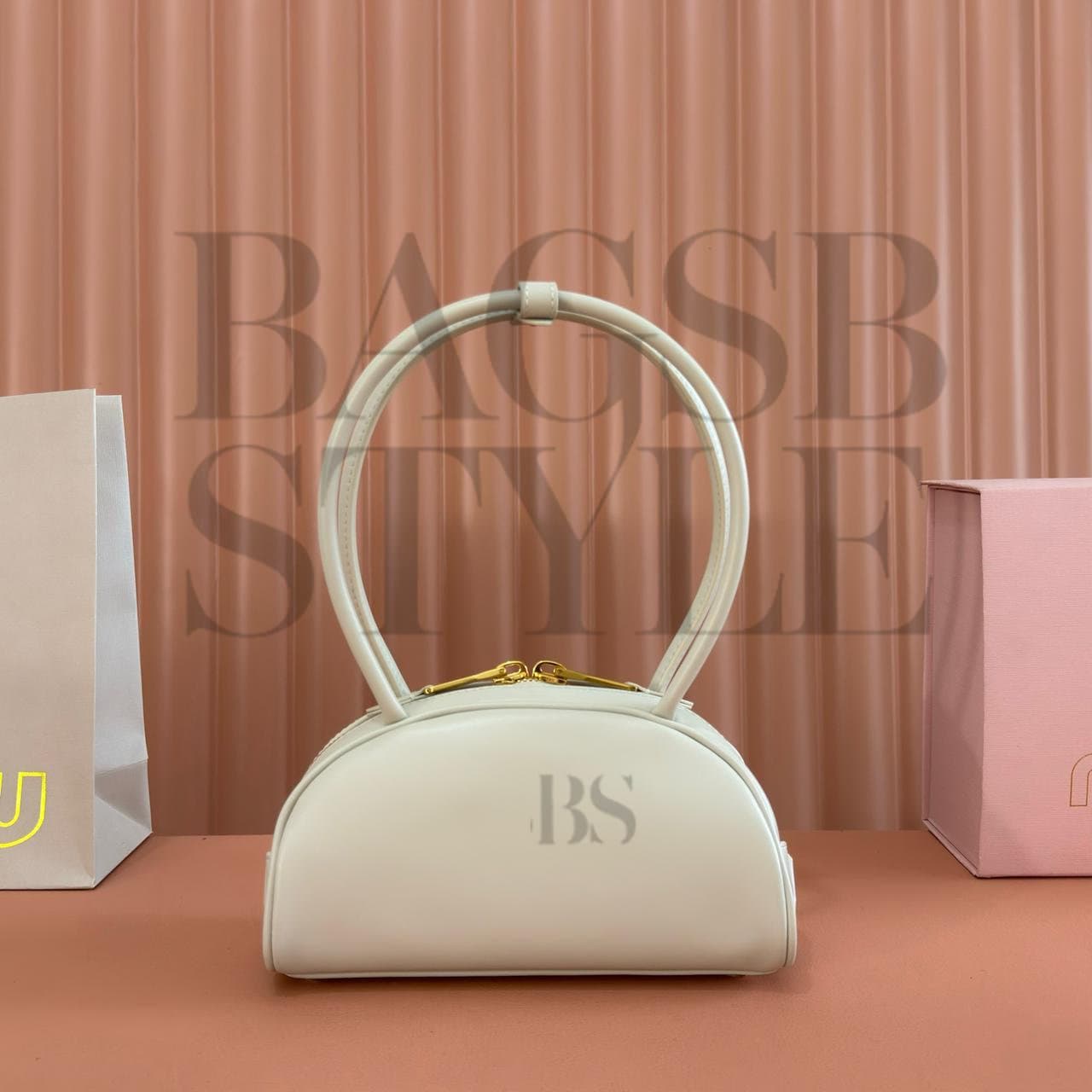MIU MIU BEAU LEATHER BAG (23*11.5*10cm) — Bags