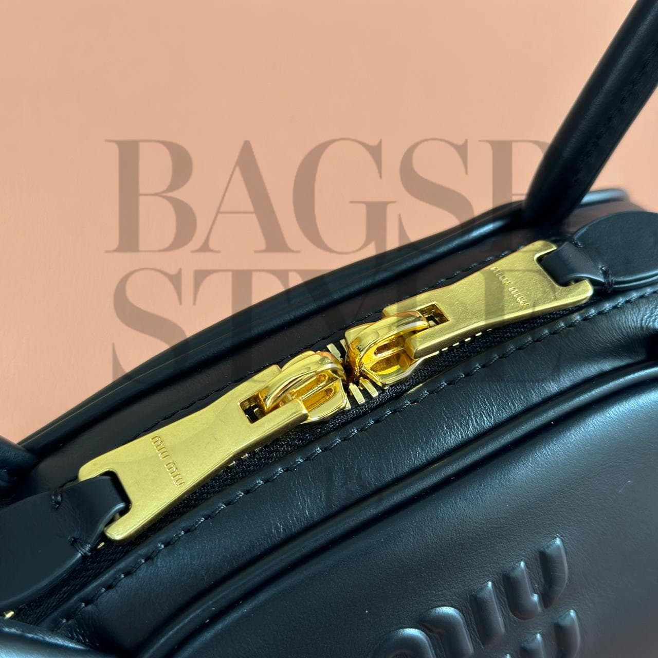MIU MIU BEAU LEATHER BAG (23*11.5*10cm) — Bags