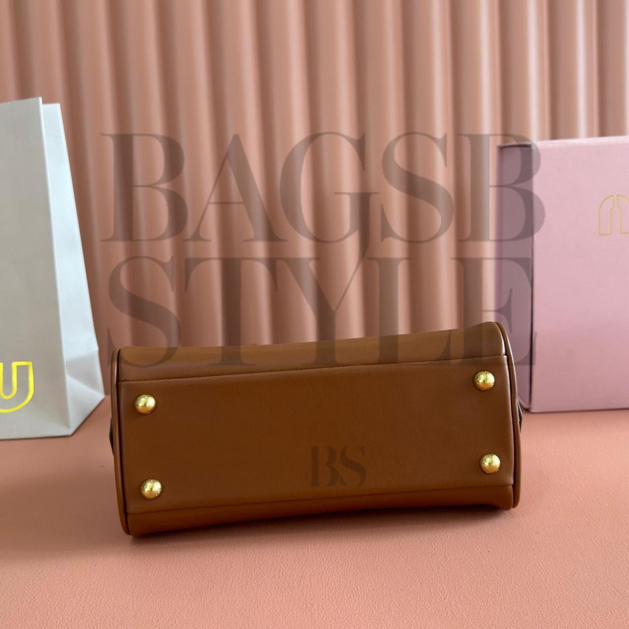 MIU MIU BEAU LEATHER BAG (23*11.5*10cm) — Bags
