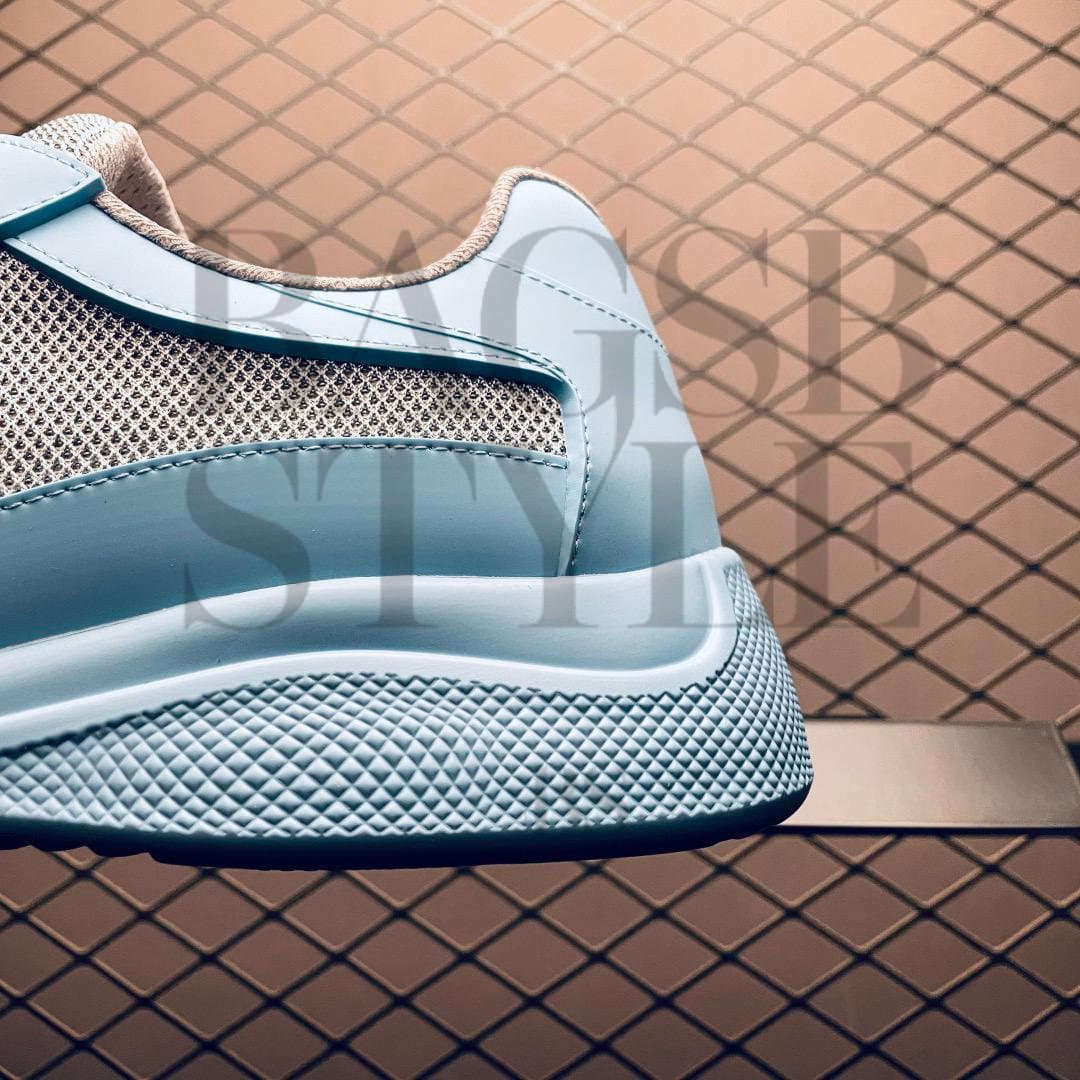 prada Cup Soft Rubber Bike Fabric Sneakers